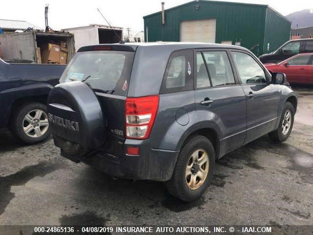 JS3TD941984103173 - 2008 SUZUKI GRAND VITARA  GRAY photo 4