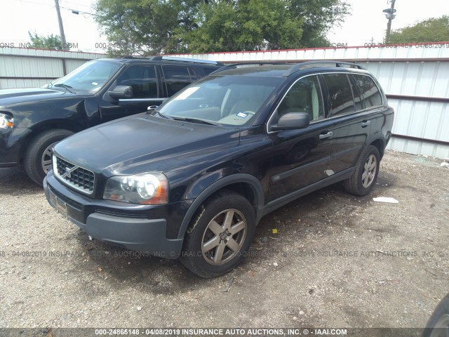 YV4CN592X61243430 - 2006 VOLVO XC90 Dark Blue photo 2