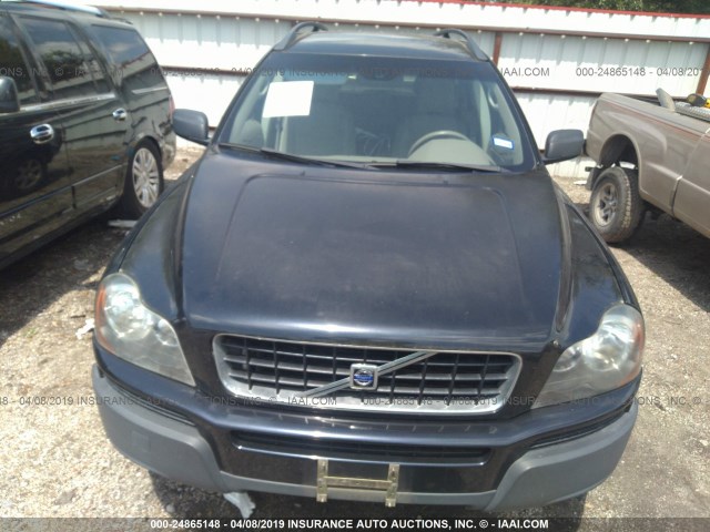 YV4CN592X61243430 - 2006 VOLVO XC90 Dark Blue photo 6