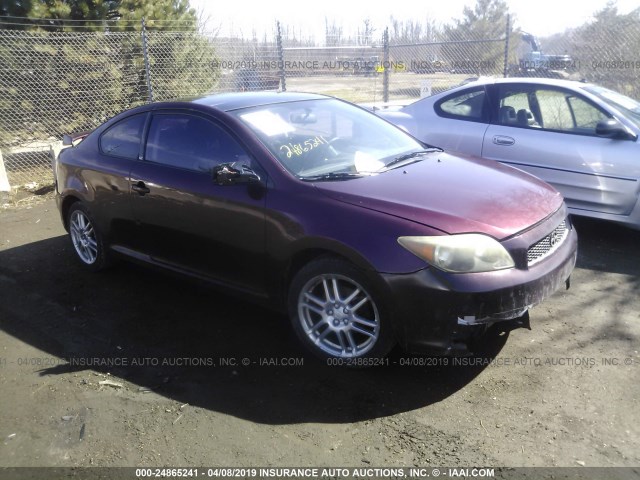 JTKDE177260118564 - 2006 TOYOTA SCION TC იასამნისფერი ფოტო 1