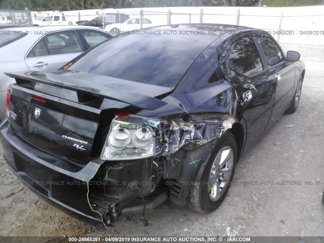 2B3CA8CTXAH262475 - 2010 DODGE CHARGER R/T BLACK photo 6