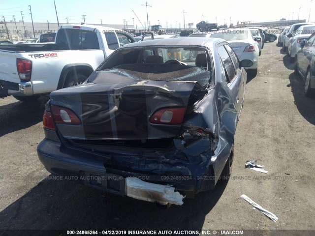 1NXBR12EXYZ347607 - 2000 TOYOTA COROLLA VE/CE/LE 蓝色 照片 6