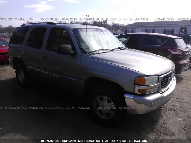 1GKEK13T91R173674 - 2001 GMC YUKON GOLD photo 1