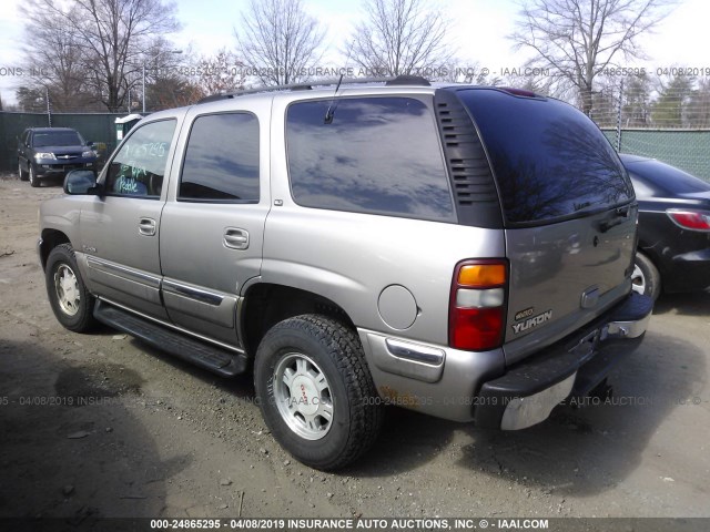 1GKEK13T91R173674 - 2001 GMC YUKON GOLD photo 3