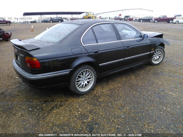 WBADD6322VBW18550 - 1997 BMW 528 I AUTOMATIC BLACK photo 4