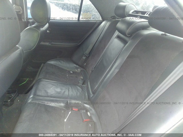 JTHBD192020038384 - 2002 LEXUS IS 300 SILVER photo 8