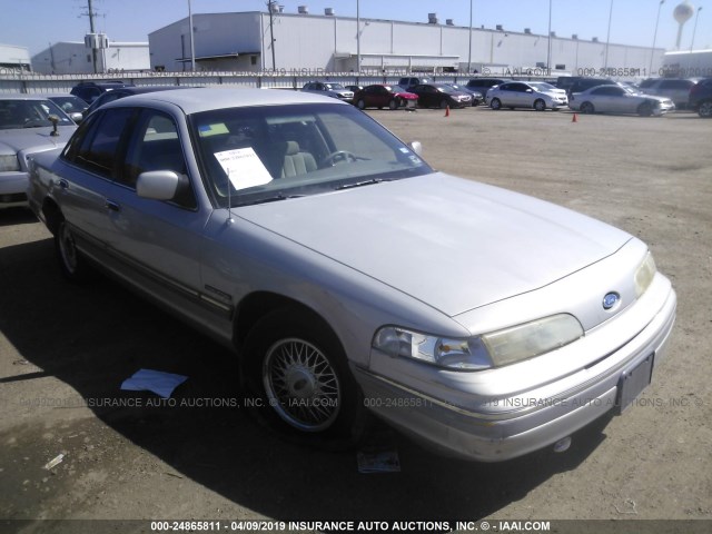 2FACP74W4NX115313 - 1992 FORD CROWN VICTORIA LX GRAY photo 1