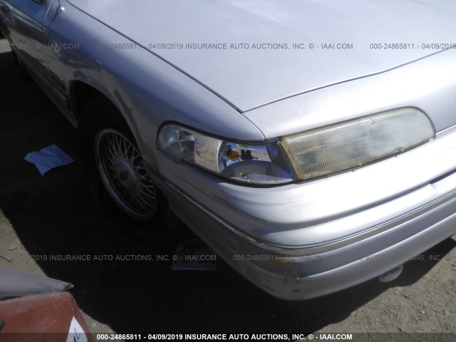 2FACP74W4NX115313 - 1992 FORD CROWN VICTORIA LX GRAY photo 6