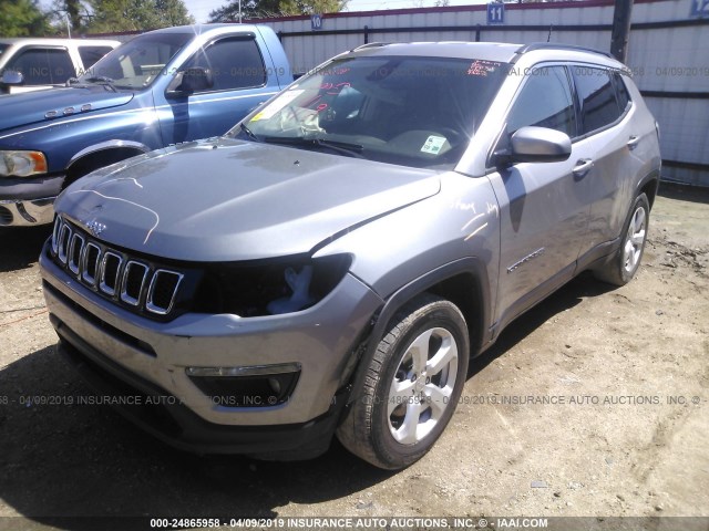 3C4NJCBBXHT643022 - 2017 JEEP COMPASS LATITUDE 灰色 照片 2