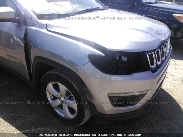 3C4NJCBBXHT643022 - 2017 JEEP COMPASS LATITUDE 灰色 照片 6