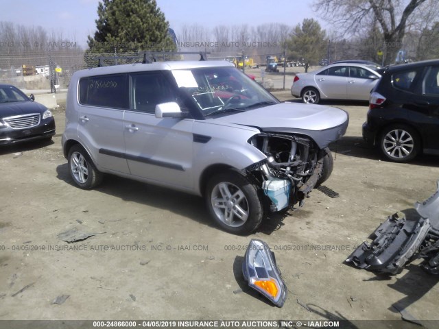 KNDJT2A21B7723101 - 2011 KIA SOUL +/!/SPORT SILVER photo 1