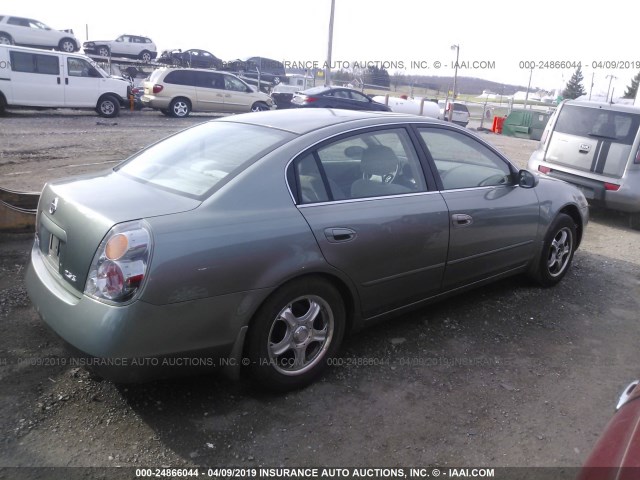 1N4AL11D34C177722 - 2004 NISSAN ALTIMA S/SL GREEN photo 4