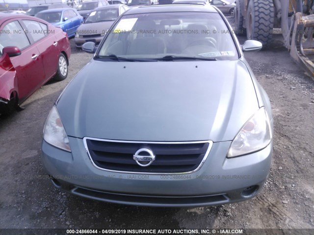 1N4AL11D34C177722 - 2004 NISSAN ALTIMA S/SL GREEN photo 6