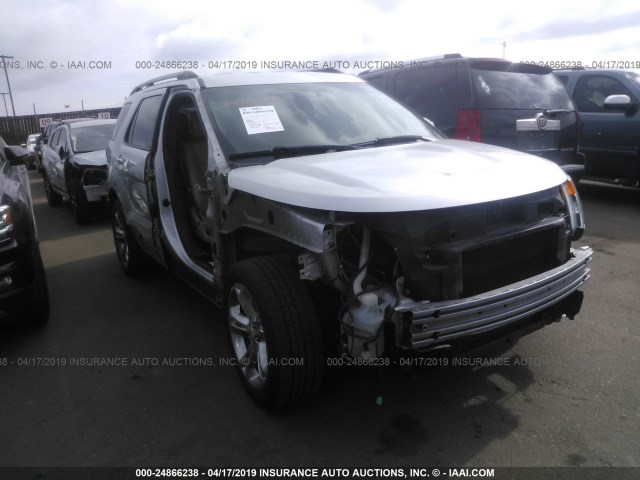 1FMHK8F87CGA94488 - 2012 FORD EXPLORER LIMITED SILVER photo 1