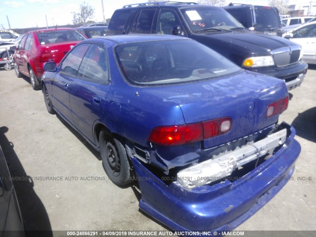 JH4DB7568TS003642 - 1996 ACURA INTEGRA SE BLUE photo 3