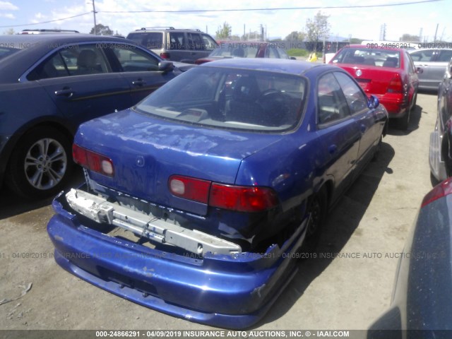 JH4DB7568TS003642 - 1996 ACURA INTEGRA SE BLUE photo 4