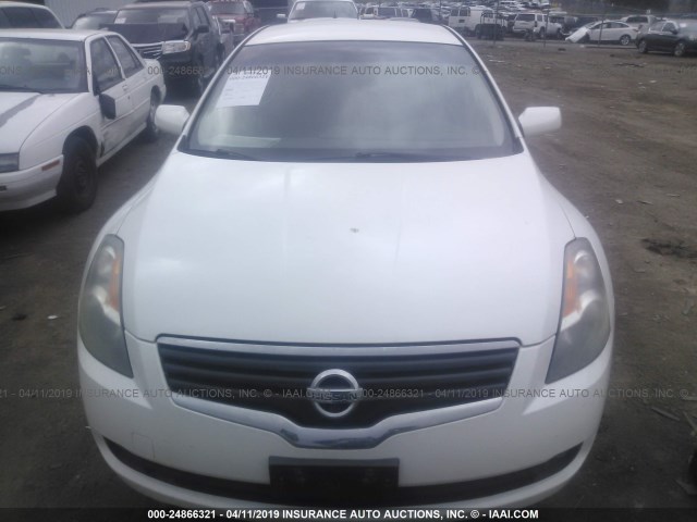 1N4CL21E79C133480 - 2009 NISSAN ALTIMA HYBRID WHITE photo 6