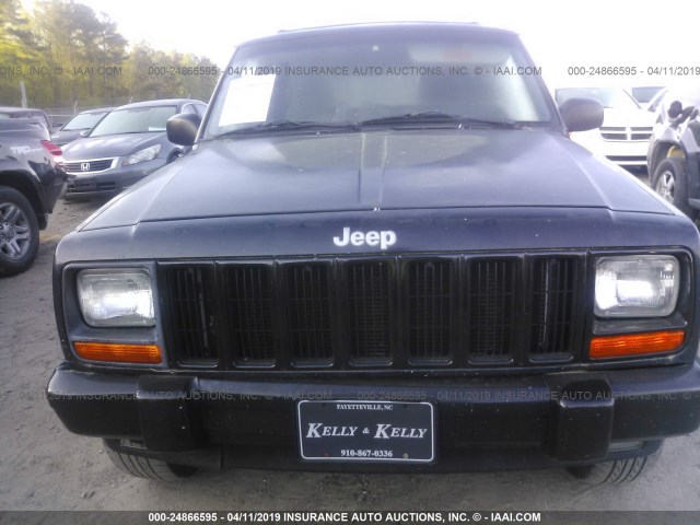 1J4FF68S0XL621243 - 1999 JEEP CHEROKEE SPORT/CLASSIC BLACK photo 6