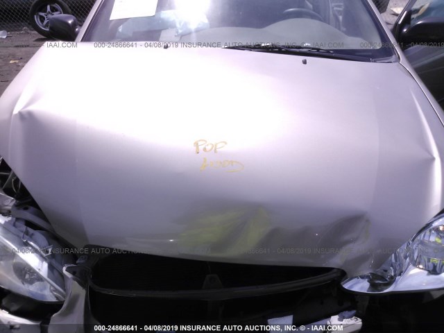 1NXBR32E44Z242714 - 2004 TOYOTA COROLLA CE/LE/S GOLD photo 10