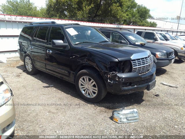 5LMJJ2H56CEL04284 - 2012 LINCOLN NAVIGATOR Noir photo 1