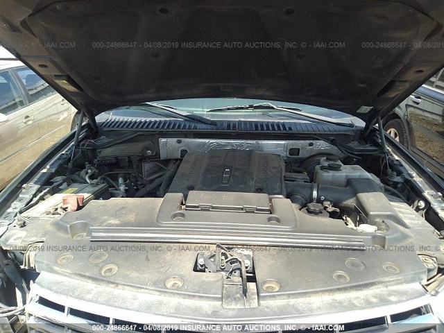 5LMJJ2H56CEL04284 - 2012 LINCOLN NAVIGATOR Noir photo 10