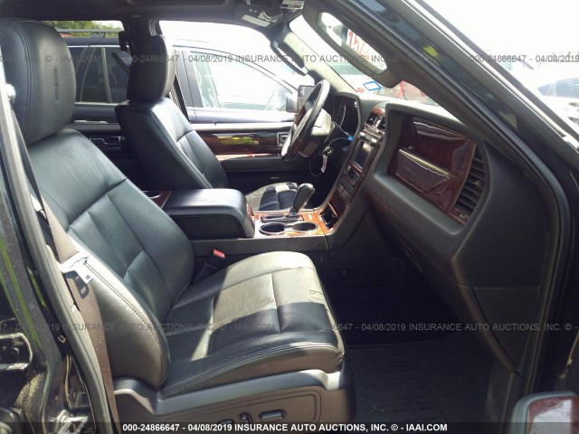 5LMJJ2H56CEL04284 - 2012 LINCOLN NAVIGATOR Noir photo 5