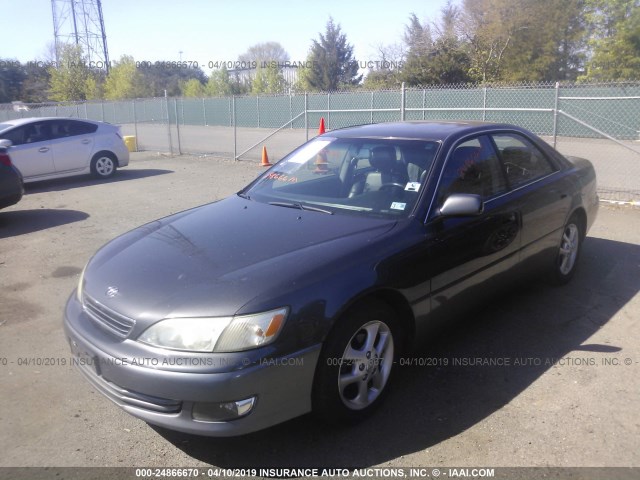 JT8BF28G9Y0265806 - 2000 LEXUS ES 300 GRAY photo 2