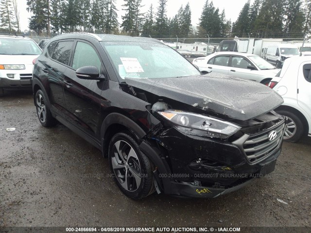 KM8J3CA20GU041935 - 2016 HYUNDAI TUCSON LIMITED/SPORT AND ECO/SE BLACK photo 1