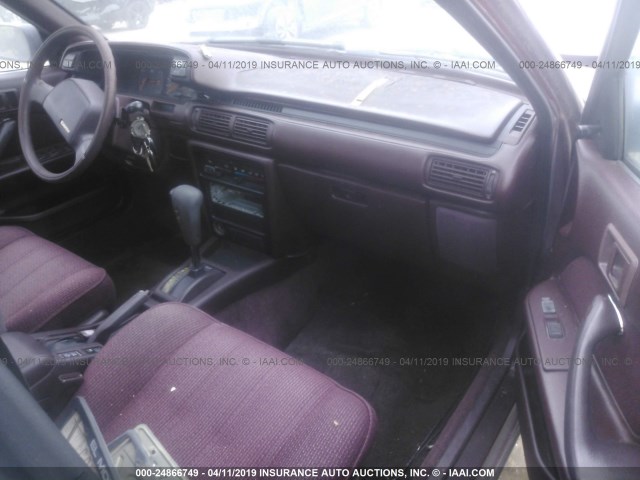 4T1SV21E6LU209218 - 1990 TOYOTA CAMRY DLX 勃艮第红 照片 5