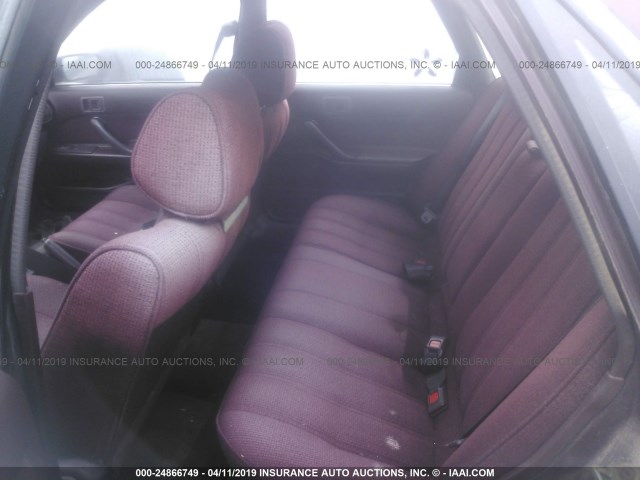 4T1SV21E6LU209218 - 1990 TOYOTA CAMRY DLX 勃艮第红 照片 8