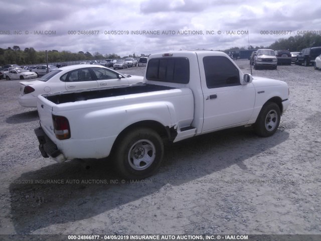 1FTCR10X7PPA92943 - 1993 FORD RANGER WHITE photo 4