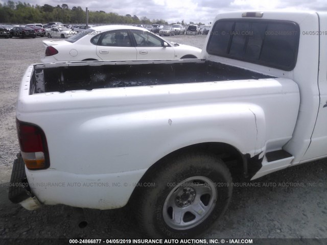 1FTCR10X7PPA92943 - 1993 FORD RANGER WHITE photo 6