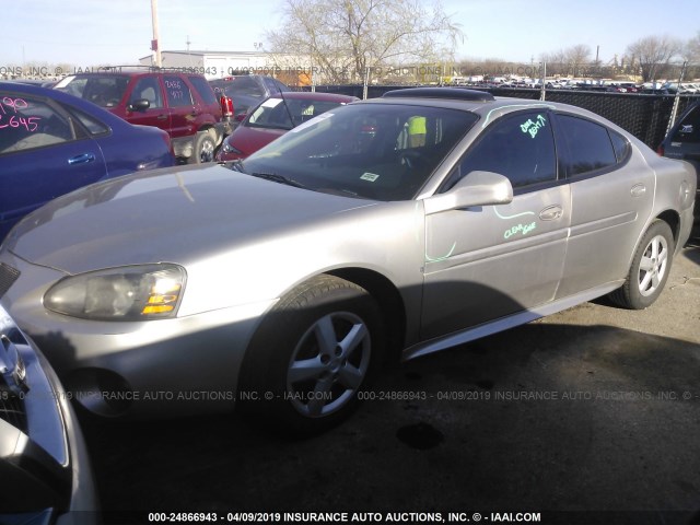 2G2WP552281184147 - 2008 PONTIAC GRAND PRIX 银色 照片 2