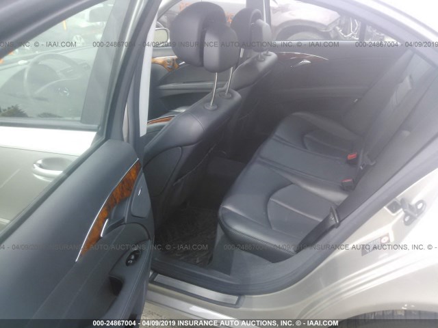 WDBUF26J76A899436 - 2006 MERCEDES-BENZ E 320 CDI GRAY photo 8