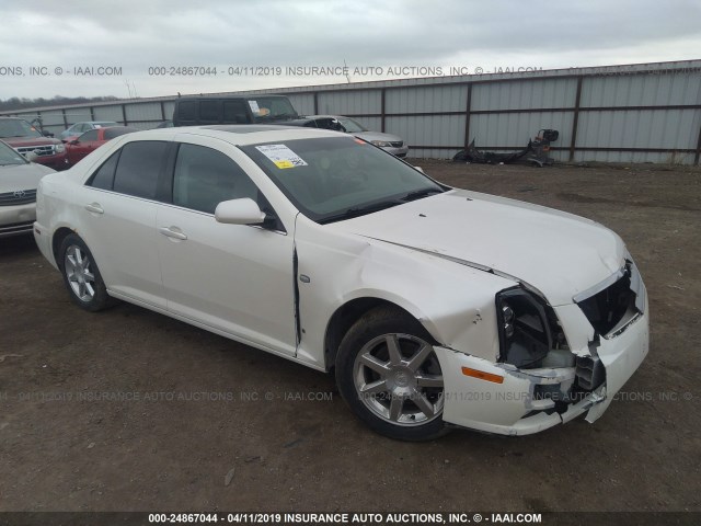 1G6DW677170113393 - 2007 CADILLAC STS WHITE photo 1