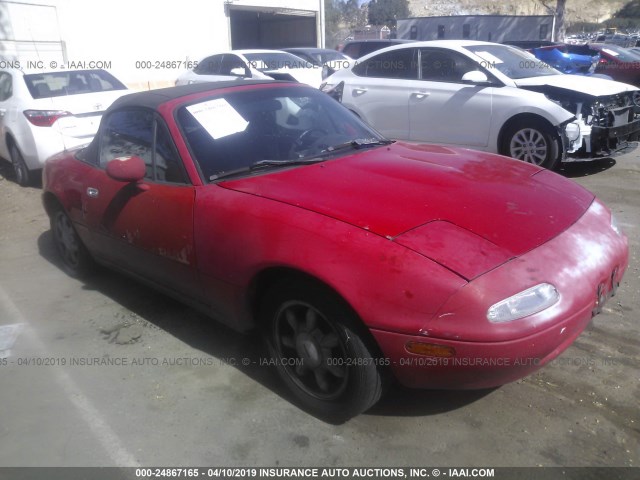 JM1NA3513L0123995 - 1990 MAZDA MX-5 MIATA RED photo 1