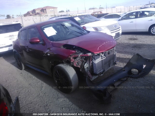 JN8AF5MR1CT101807 - 2012 NISSAN JUKE S/SV/SL RED photo 1