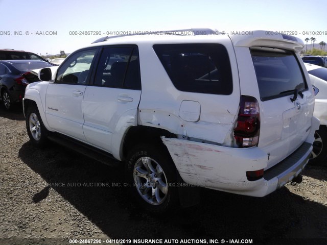 JTEBU14RX58029800 - 2005 TOYOTA 4RUNNER SR5/SPORT WHITE photo 3