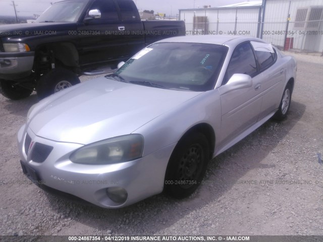 2G2WP522051228162 - 2005 PONTIAC GRAND PRIX SILVER photo 2