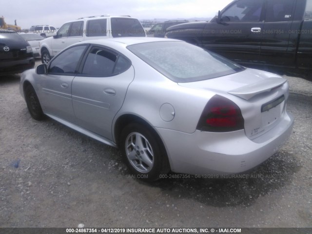 2G2WP522051228162 - 2005 PONTIAC GRAND PRIX SILVER photo 3