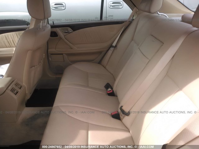 WDBJF65J7YB166361 - 2000 MERCEDES-BENZ E 320 Champagne photo 8