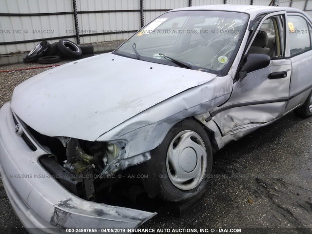 1NXBR12E2XZ153684 - 1999 TOYOTA COROLLA VE/CE/LE 银色 照片 6