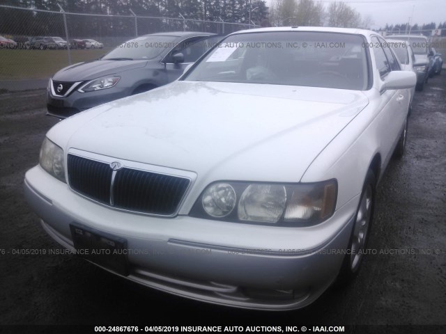 JNKBY31A5YM301196 - 2000 INFINITI Q45 T WHITE photo 2