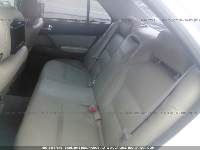 JNKBY31A5YM301196 - 2000 INFINITI Q45 T WHITE photo 8