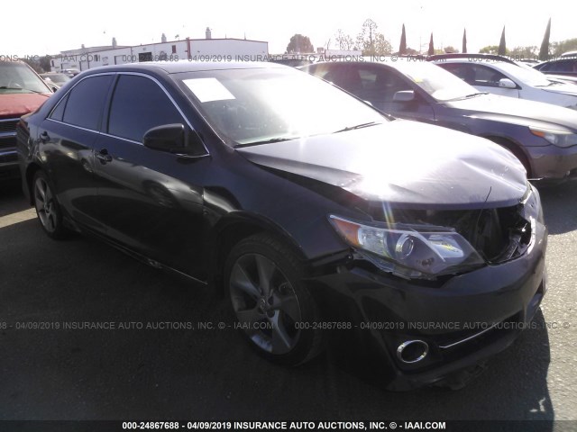 4T1BF1FK6EU359600 - 2014 TOYOTA CAMRY L/SE/LE/XLE 蓝色 照片 1