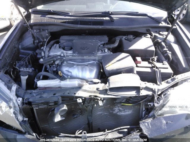 4T1BF1FK6EU359600 - 2014 TOYOTA CAMRY L/SE/LE/XLE 蓝色 照片 10