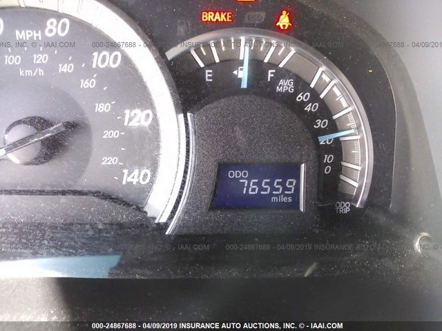 4T1BF1FK6EU359600 - 2014 TOYOTA CAMRY L/SE/LE/XLE 蓝色 照片 7