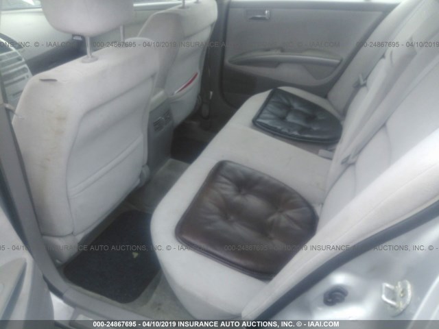 1N4BA41E85C845651 - 2005 NISSAN MAXIMA SE/SL SILVER photo 8