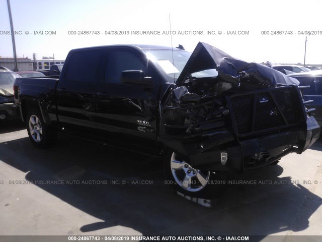 3GCUKREC2JG391507 - 2018 CHEVROLET SILVERADO K1500 LT BLACK photo 1