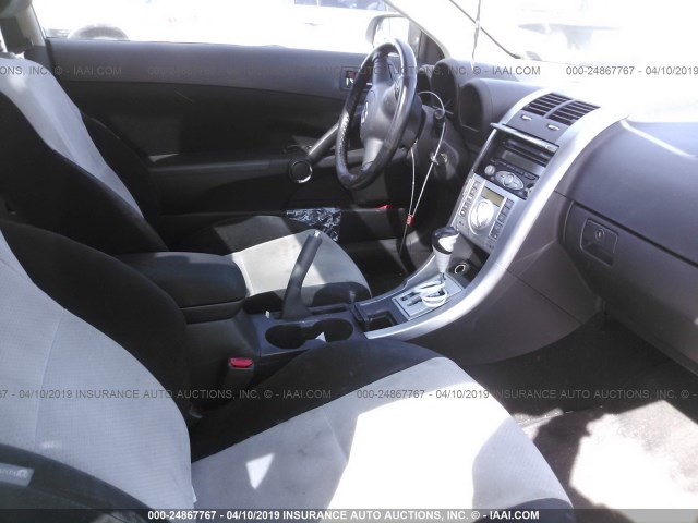 JTKDE167370212178 - 2007 TOYOTA SCION TC თეთრი ფოტო 5